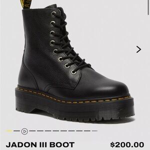 Dr. Martens Jadon III Black Boots